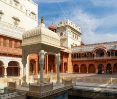 Junagarh Fort in Bikaner (Indien)