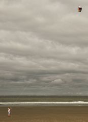 Junge am Strand