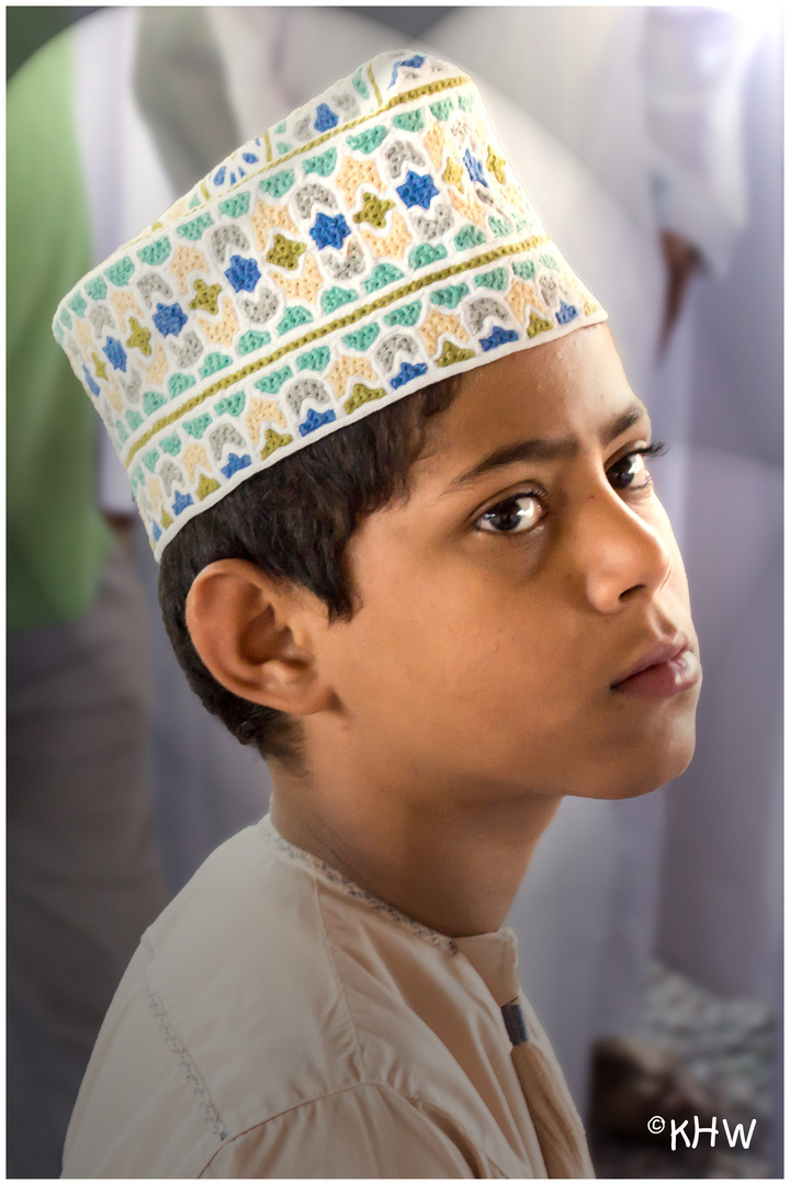 Junge aus Nizwa (Oman)