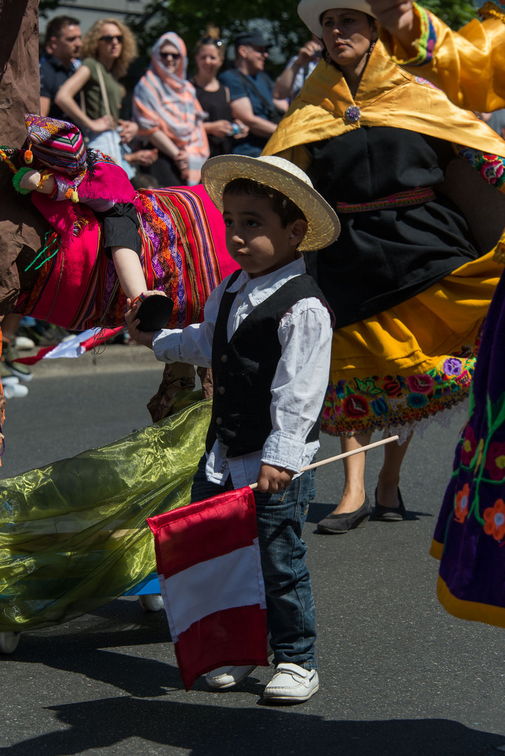 Junge aus Peru