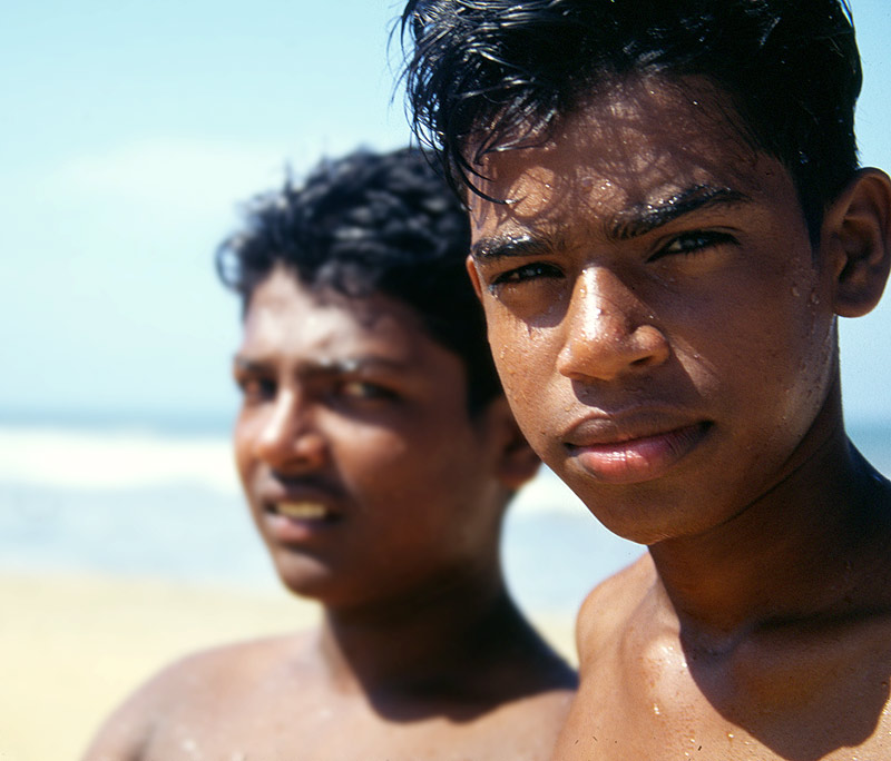 Junge aus Sri Lanka