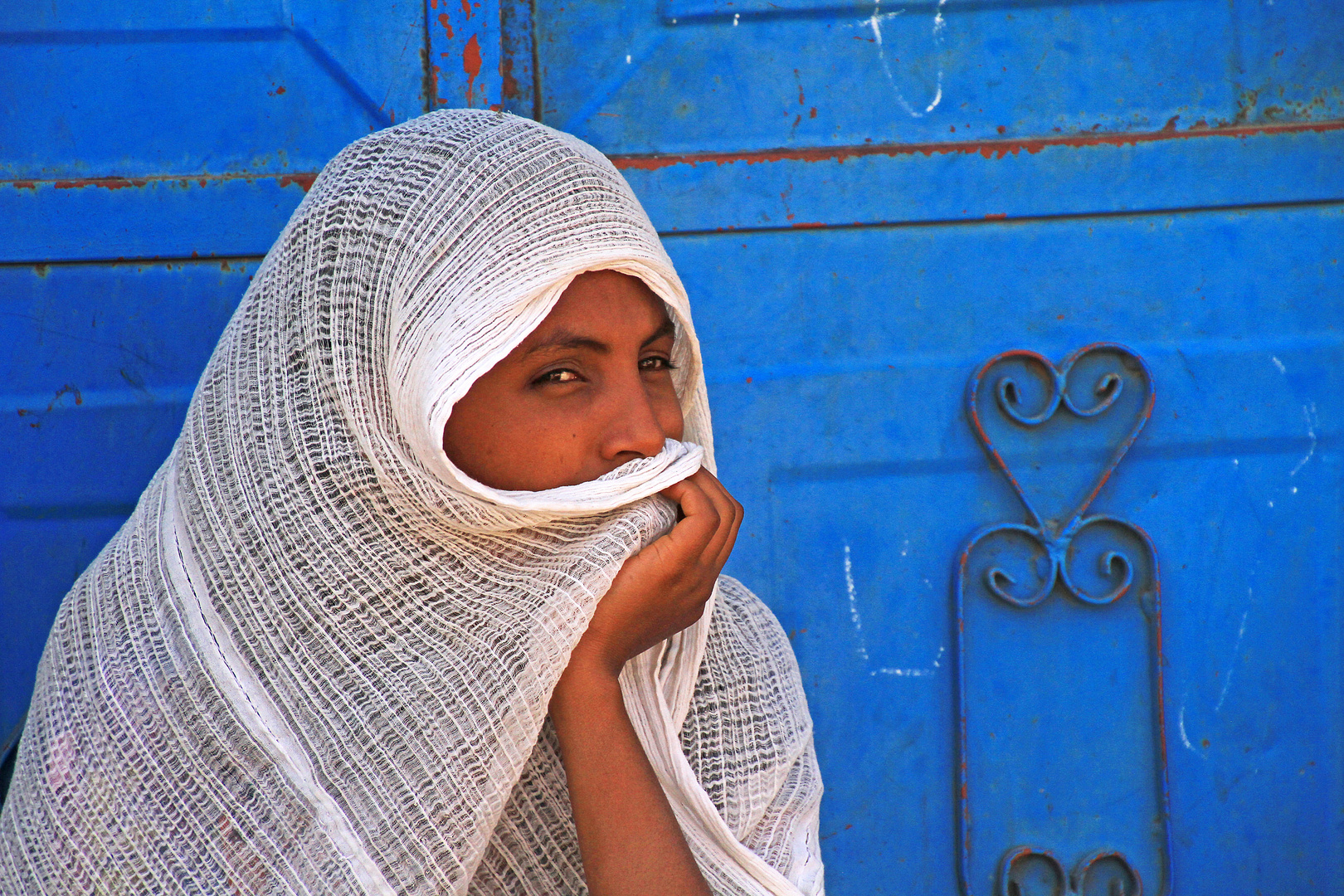 Junge Frau aus Axum, Äthiopien