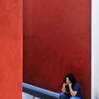 JUNGE FRAU IN POSITANO