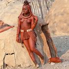 Junge Himba-Frau