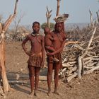 Junge Himba-Mädchen