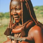 Junge Himbafrau im Kaokoveld