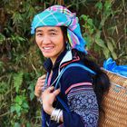 junge Hmong Händlerin
