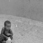 Junge im Slum von Santo Domingo