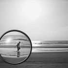 Junge im Wasser in St. Peter-Ording