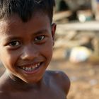 Junge in Angkor Tom