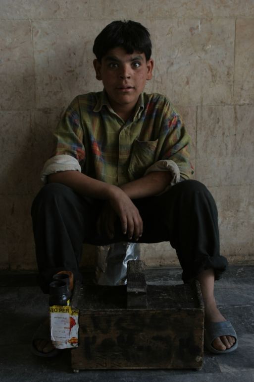 Junge in Homs