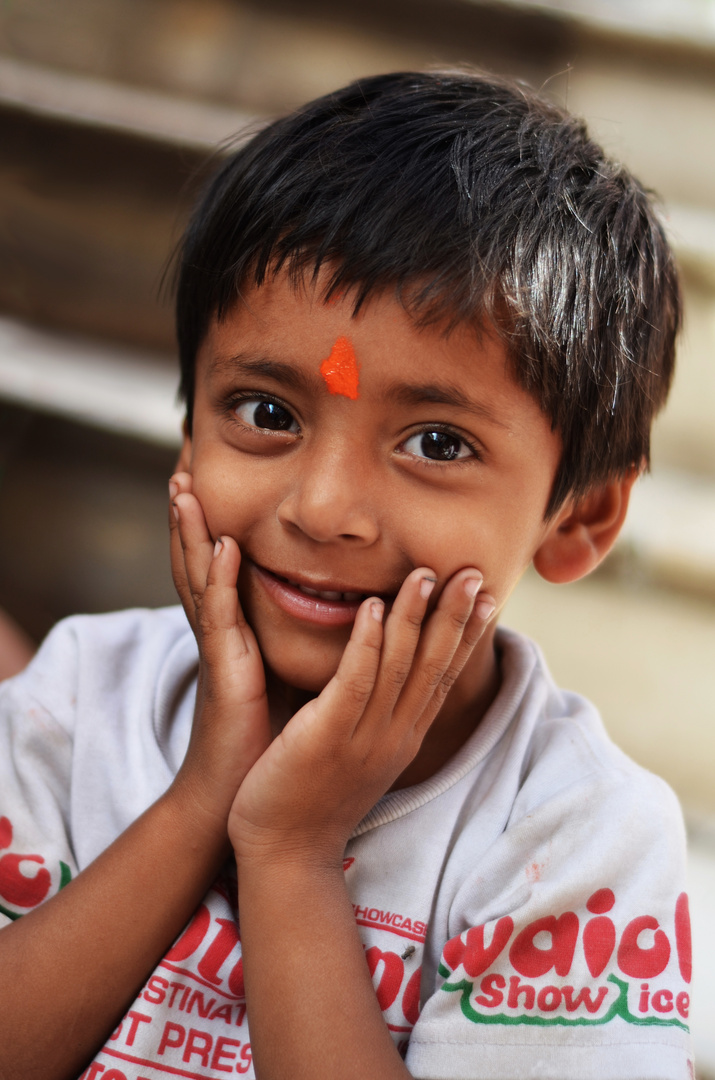 Junge in Pushkar