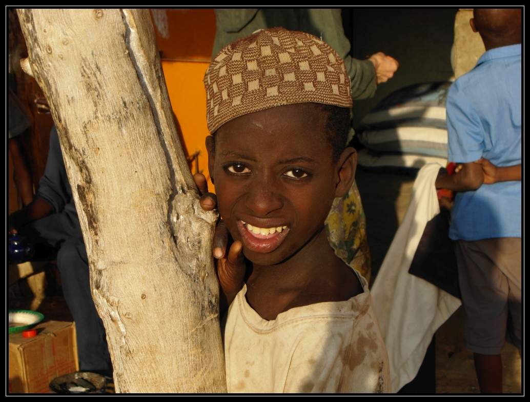 Junge in Senegal