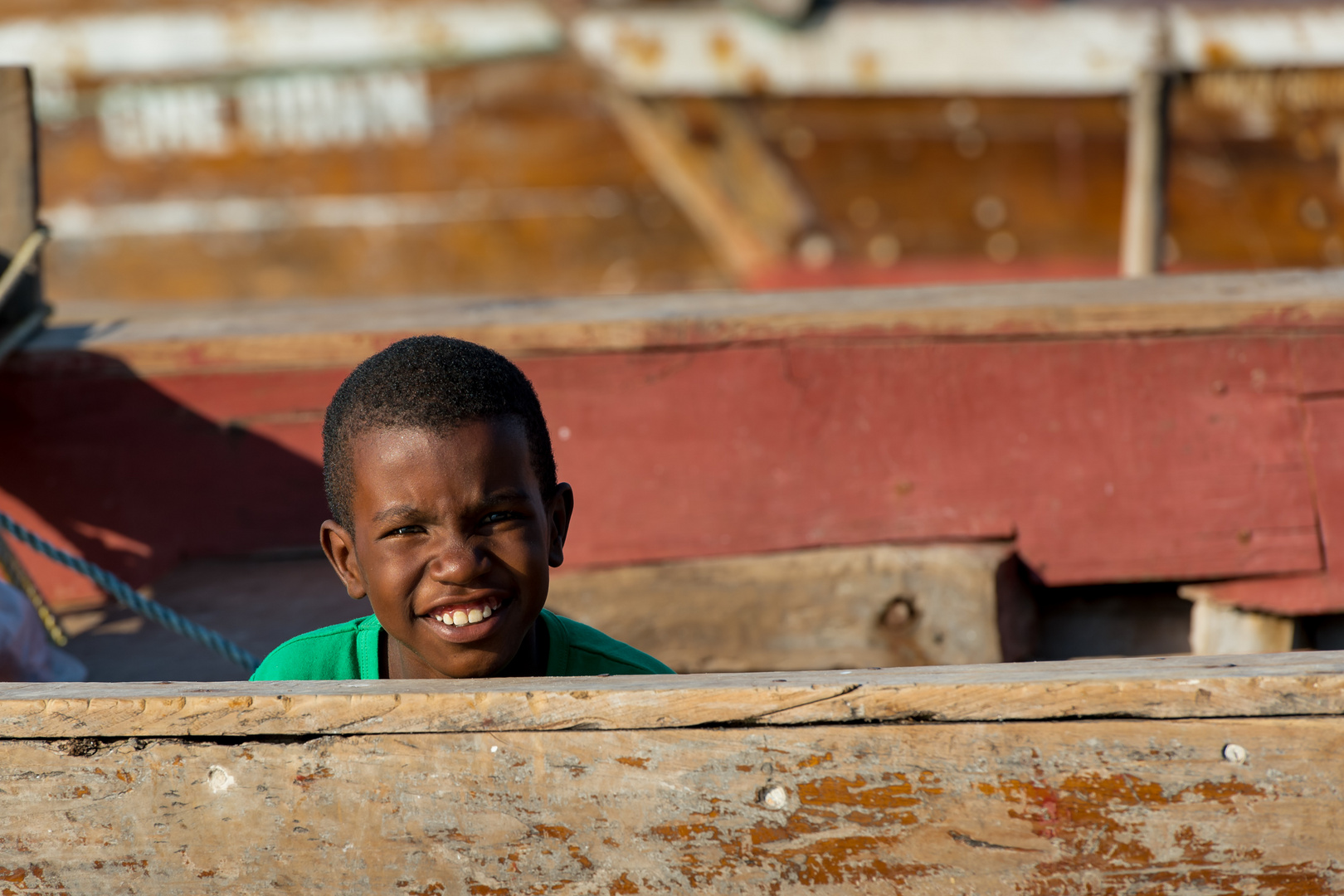 Junge in Stone Town 