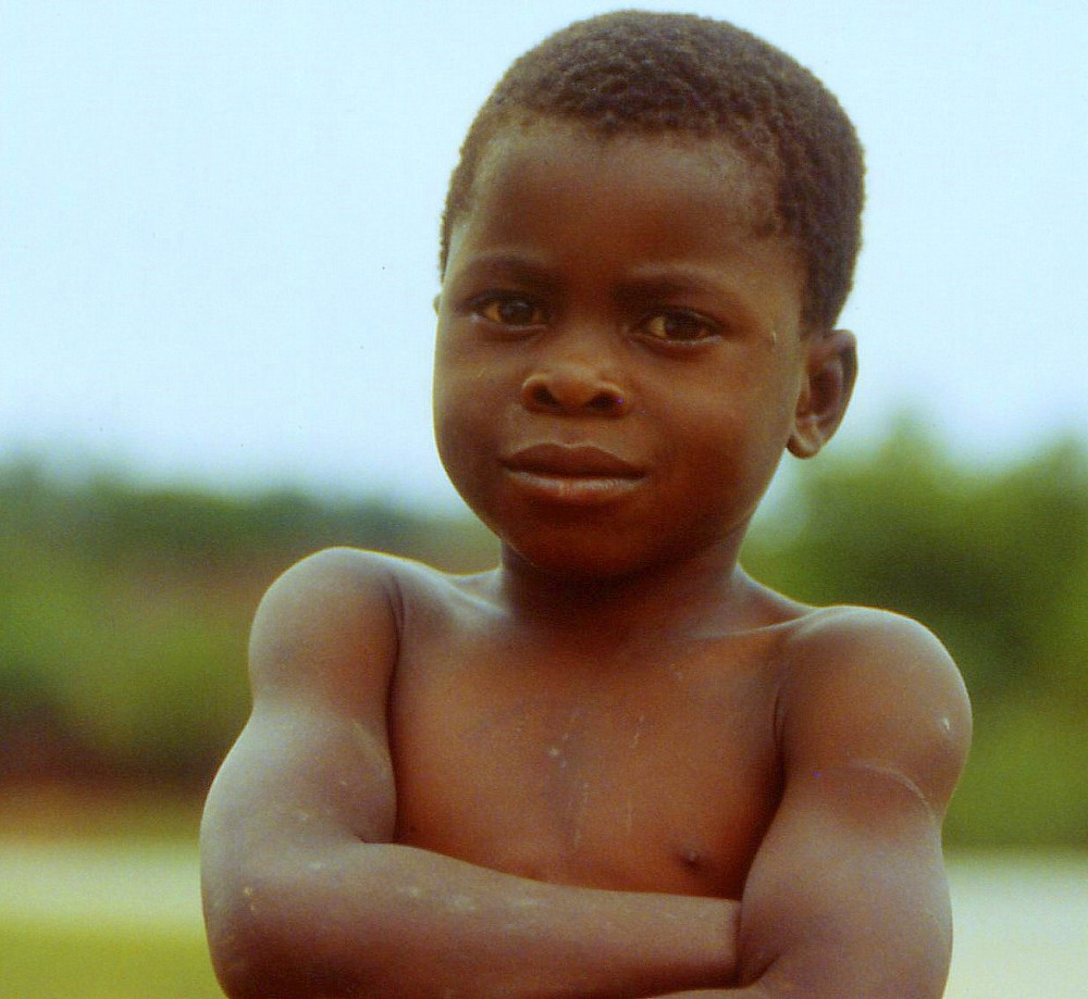 Junge in Zimbabwe