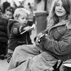 Junge mit Ukulele