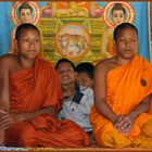 Junge Mönche in Phnom Kulen,Cambodia