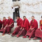 Junge Mönche in Tibet