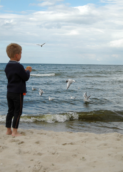 Junge und Meer