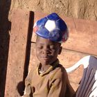 Junge vom Stamm der Himbas