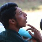 junger Fussballfan in Kerala, Indien + StoryzumFoto Ü1005K