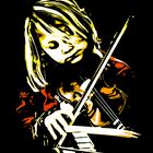 Junger Geigenvirtuose