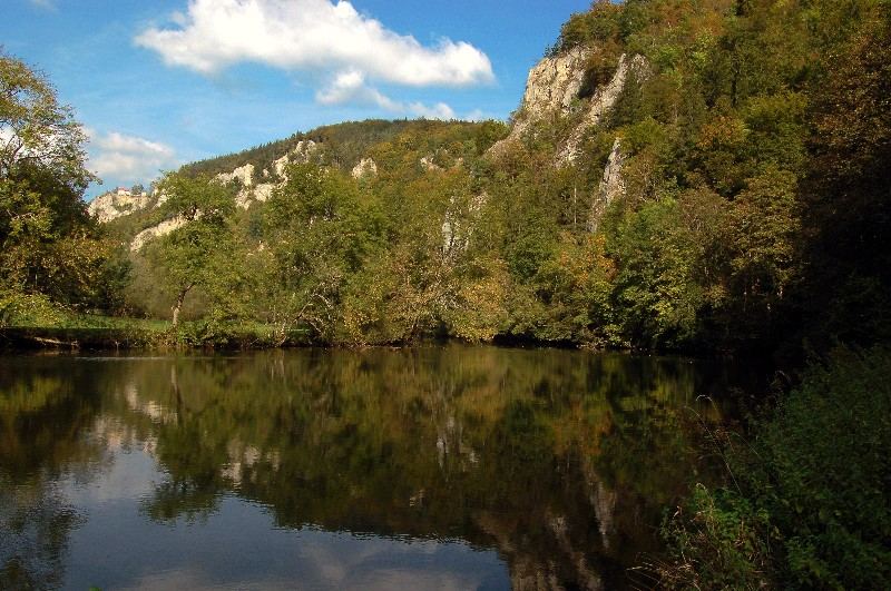 Junger Herbst im Donautal