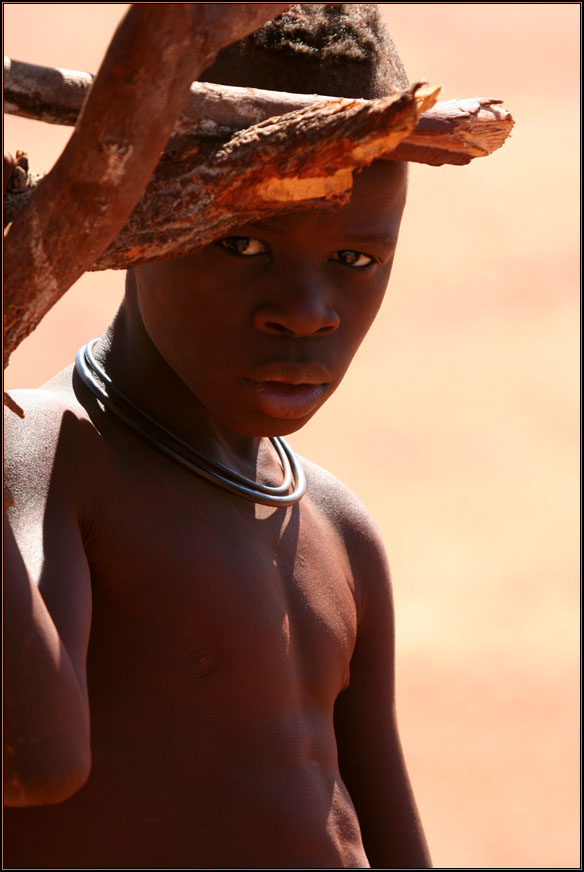 Junger Himba-Mann