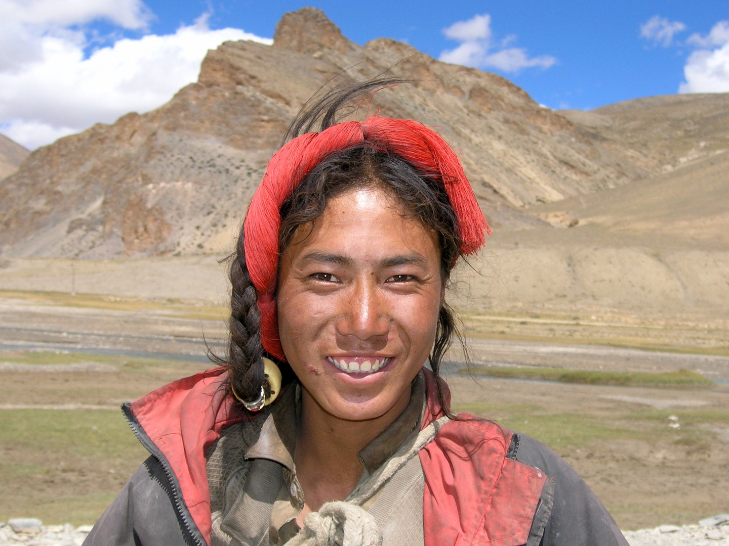 Junger Hirte in Westtibet