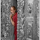 junger Mönch im "Shwenandaw Kyaung" (2009)