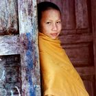 Junger Mönch im Wat Sop in Luang Prabang