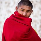 junger Mönch in Bhutan