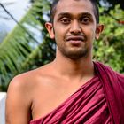 Junger Mönch in Kandy