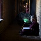 junger Mönch in Myanmar