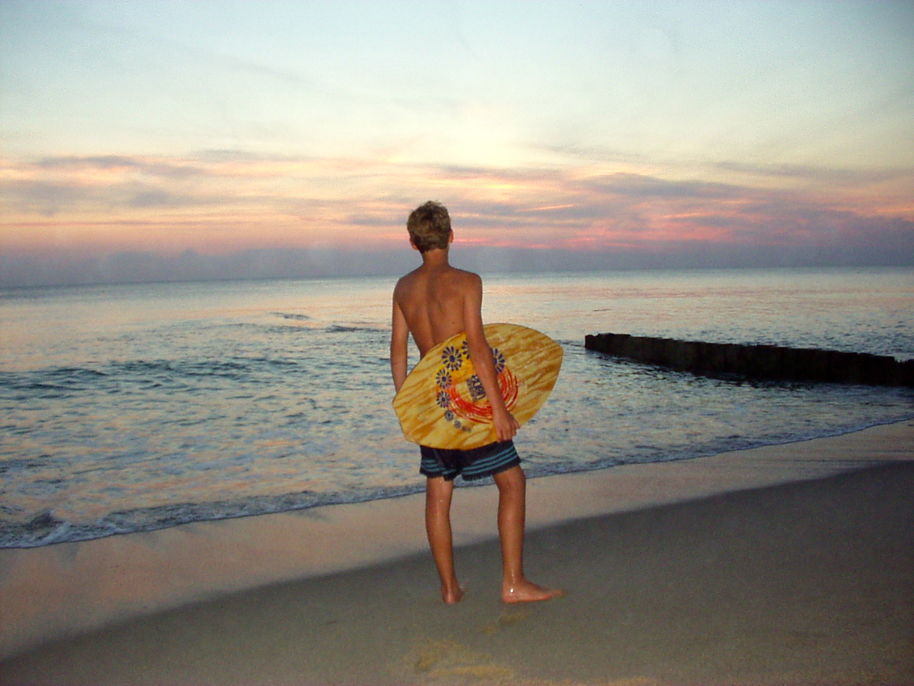 Junger Strand"surfer"