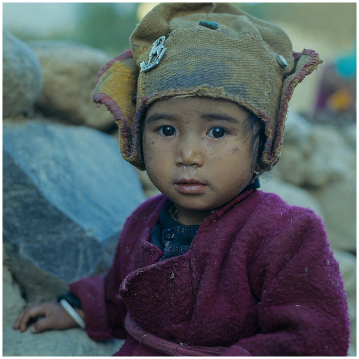 Junger Zanskari aus Padum, Zanskar, Indien