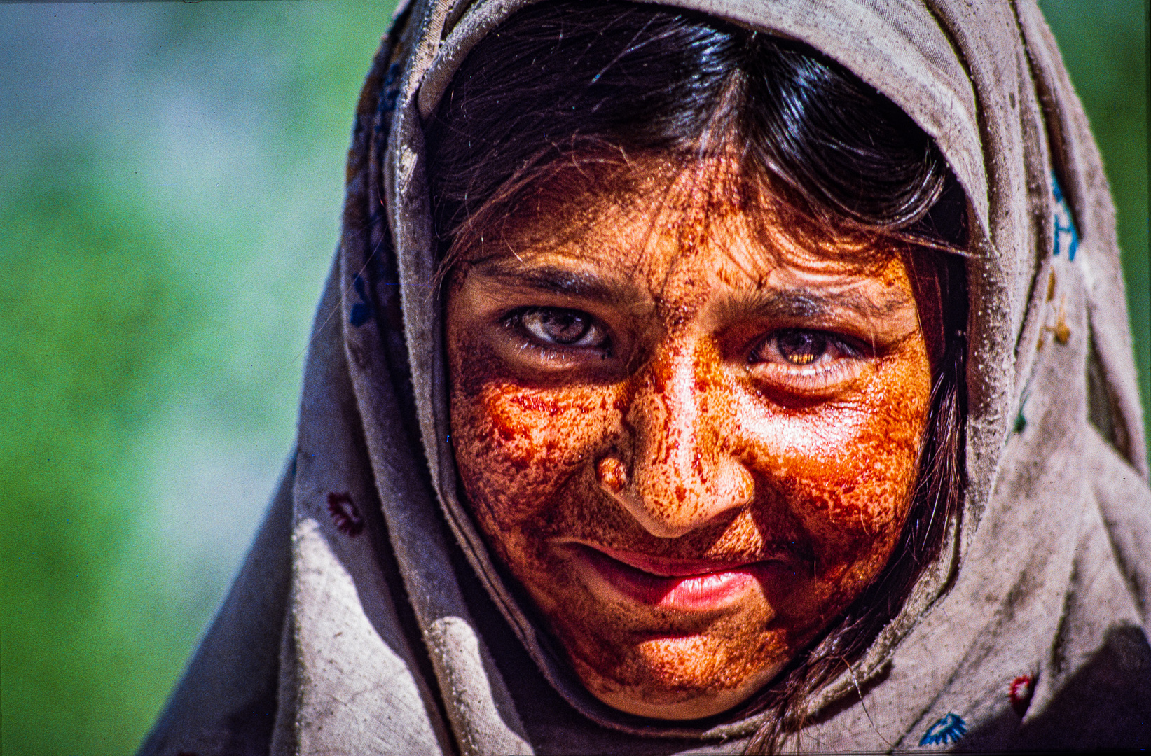 Junges Mädchen im Hindukush