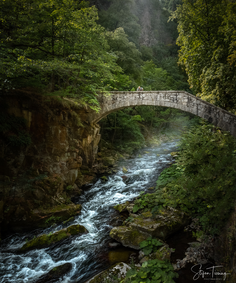 Jungfernbrücke, Bodetal