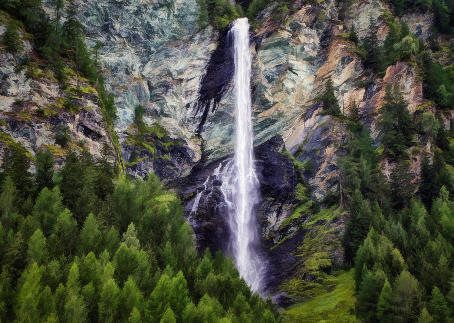 Jungfernsprung-Wasserfall