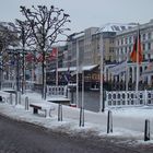 Jungfernstieg im Winter