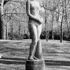 jungfrau eines Jüdischen Bildhauers Hammer Park Hamburg hat den 1933 überstanden.
