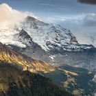 Jungfrau im Herbstlicht