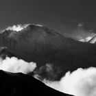 Jungfrau im Nebelleuchten