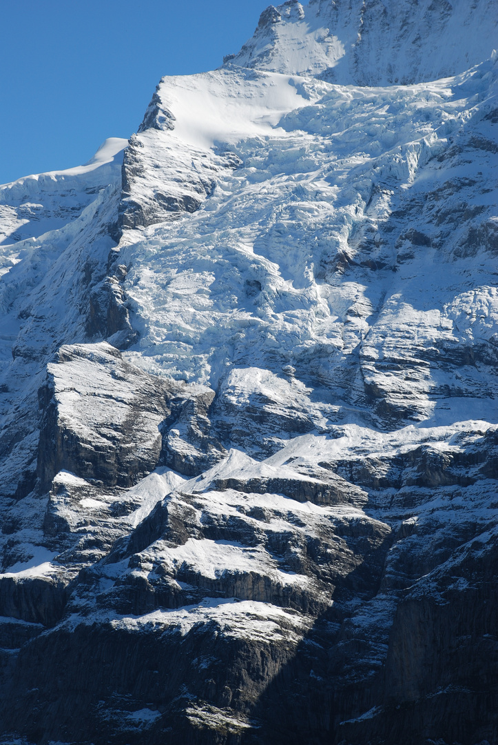 Jungfraugletscher im Berner Oberland/Schweiz