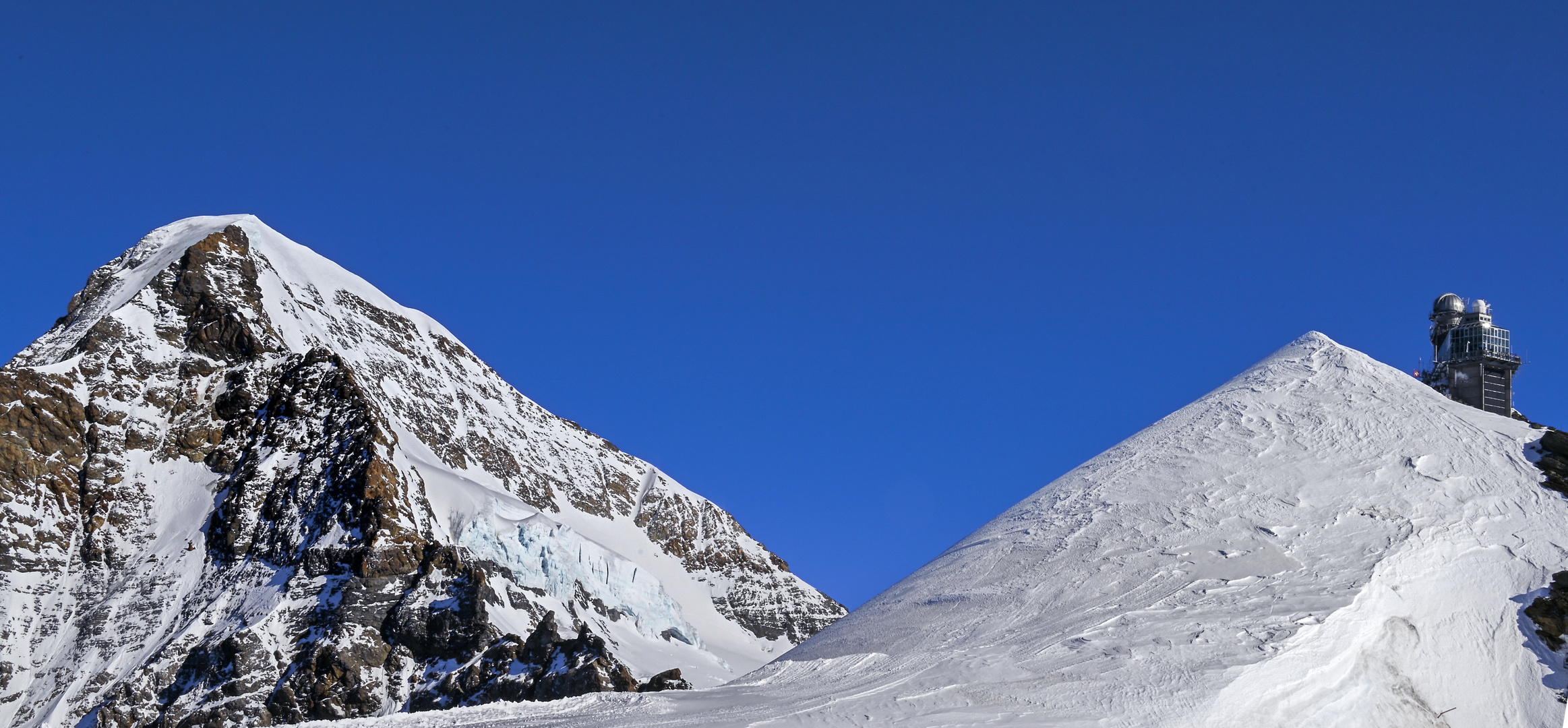 Jungfraujoch mit Sphinx