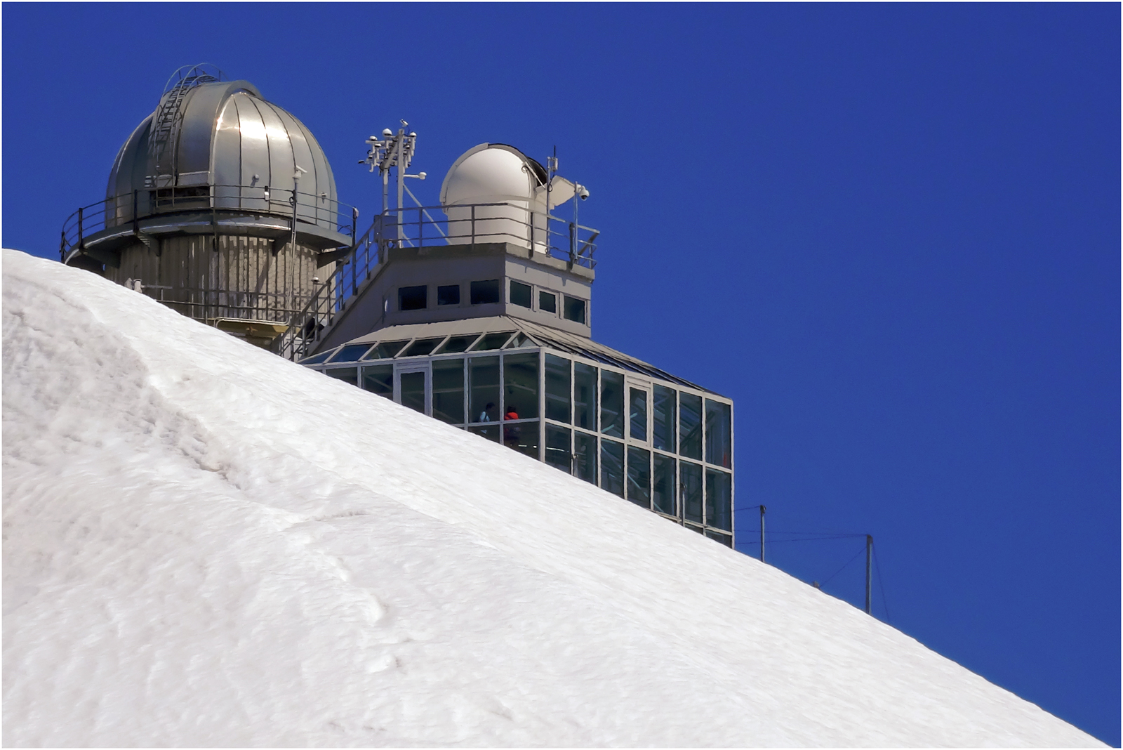 Jungfraujoch , Observatorium auf der Sphinx