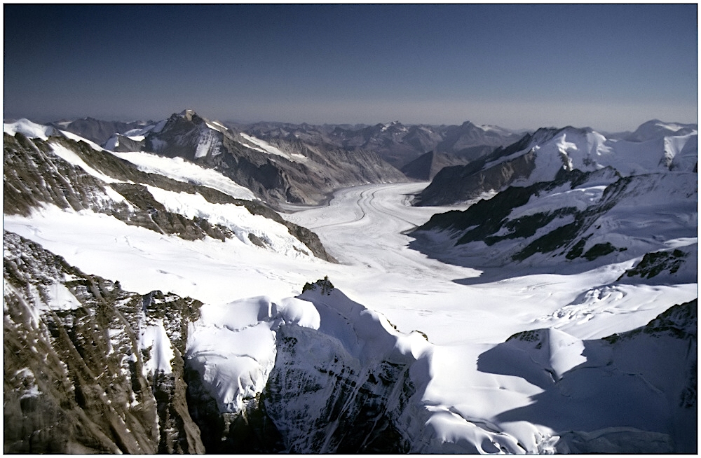 Jungfraujoch und Aletschgletscher