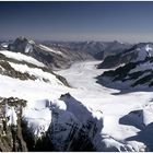 Jungfraujoch und Aletschgletscher