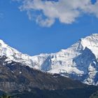 Jungfraujoch zwischen Mönch und Jungfrau