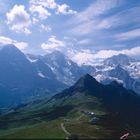 Jungfraumassiv vom Männlichen